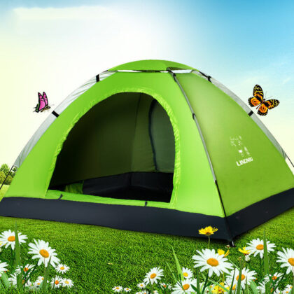 Outdoor Single-Layer Camping Tent for Beach and Camping